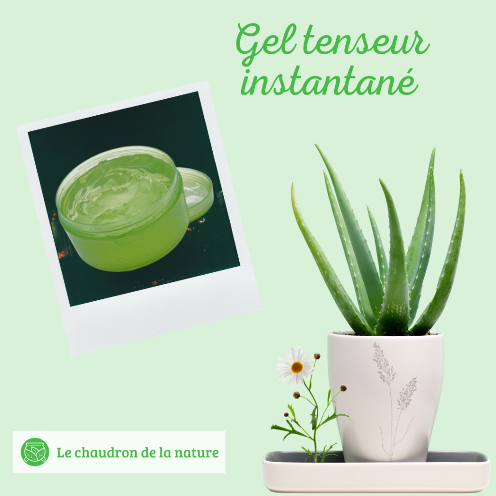 Gel tenseur instantané