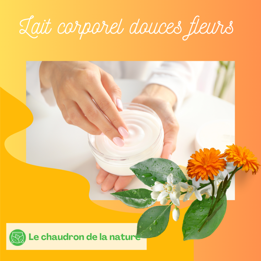 Lait corporel douces fleurs