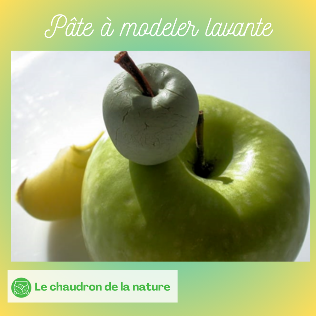 Pâte à modeler lavante