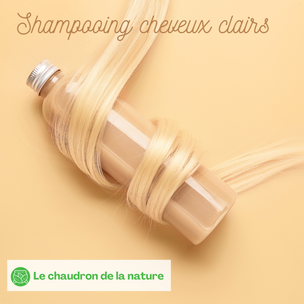 Shampooing cheveux clairs